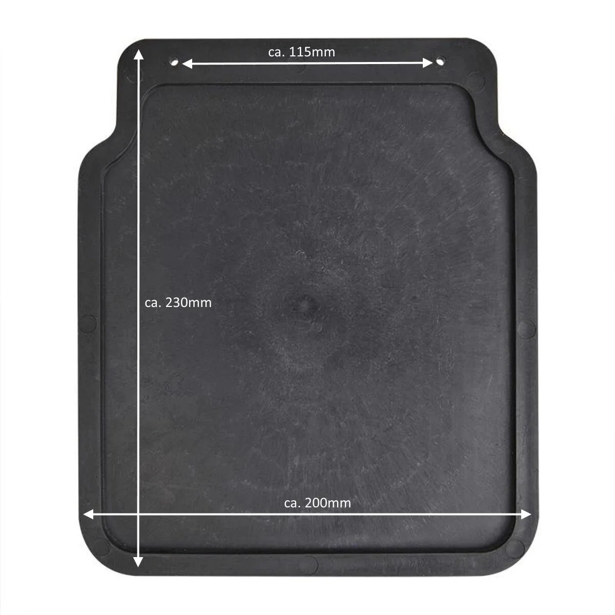 1 زوج العالمي الطين اللوحات قافلة مقطورة 23x20 سنتيمتر سبلاش الحرس سبلاش رفرف ل متنقل العالمي واقيات الطين Rv اكسسوارات #6