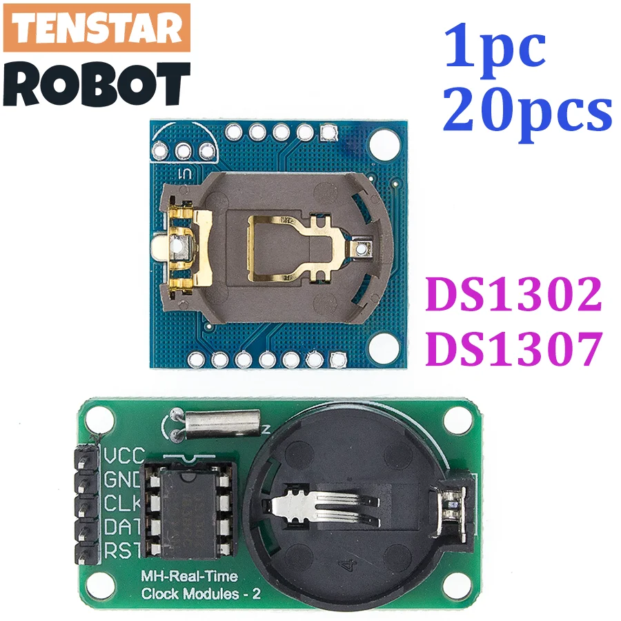 DS1302 real time clock module CR2032 I2C RTC DS1307 AT24C32 Real Time Clock Module For AVR ARM PIC without battery