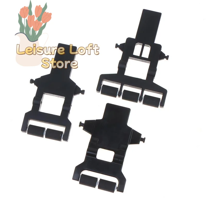 Pinch Roller Plastic Bracket with Skid-proof Rubber Roller Practical Replacement Part for Eco Printer Repair Jobs