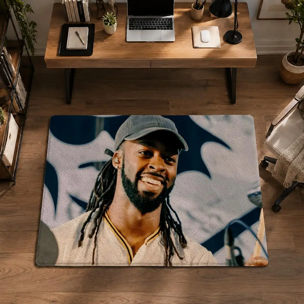 Brother Strut Floor Mat Flannel Non-Slip Washable Soft Rug For Bathroom Kitchen Bedroom Living Room Home Decor