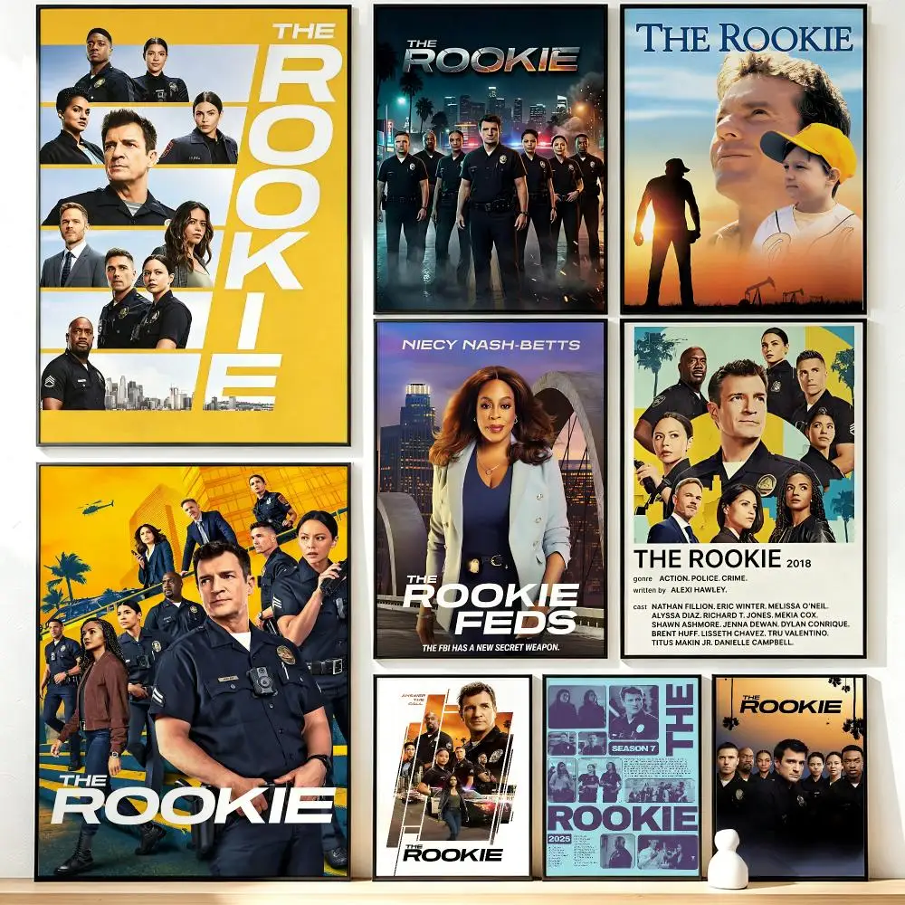 Modern Aesthetic Wall Art Poster series The Rookie Poster for Office Home Decor Interior Large Wall Picture Print