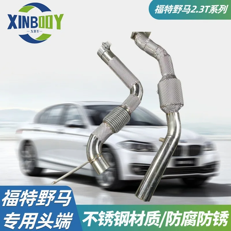 

Suitable for Exhaust pipe modification accessories fute Mustang 2.3T gas car exhaust pipe stainless steel heat insulation head s