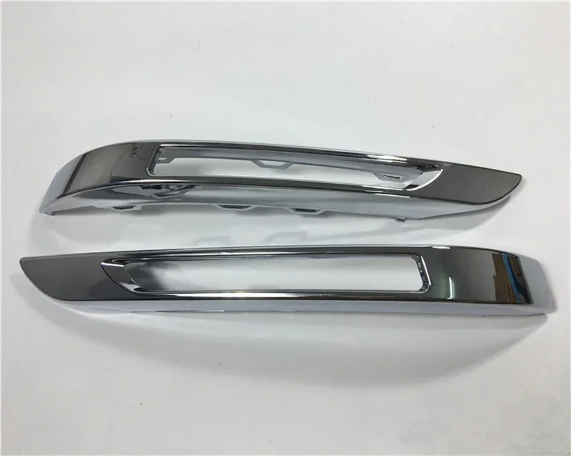 HLZ is suitable for Mercedes-Benz W204 front bar bright strip GLK200 day line GLK260 fog frame GLK300 fog Z lighting cover