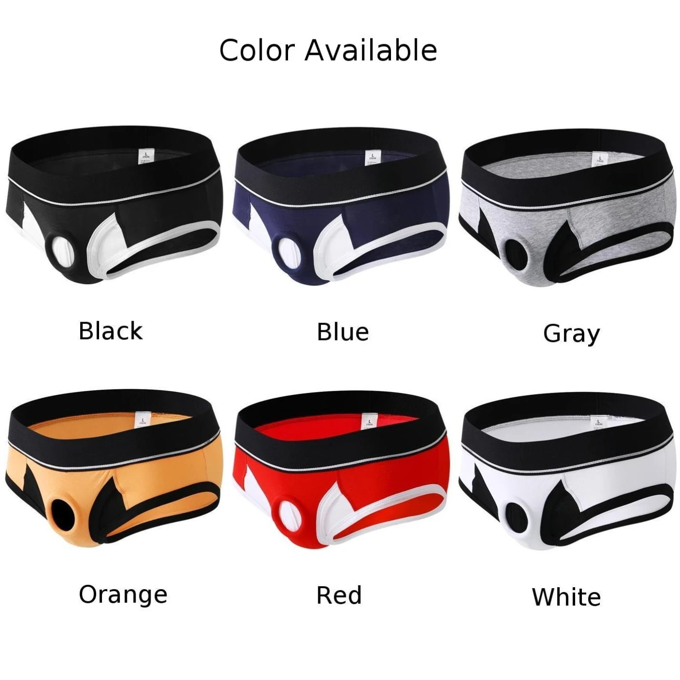 Sexy Underpants Waist Briefs Cotton Panties Briefs Pattern Chart Mens Middle Waist Notes Regular Regular Solid