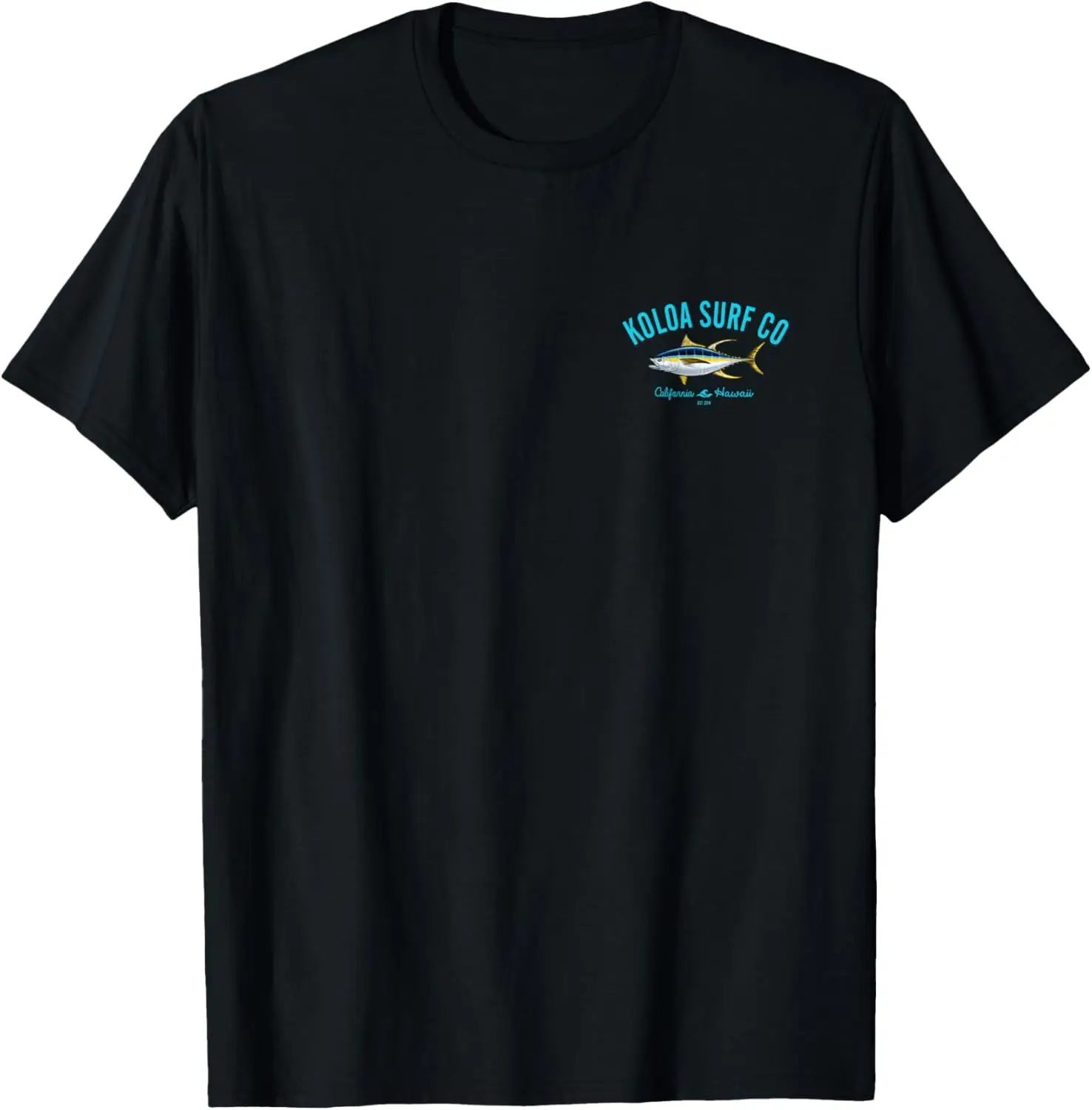 Koloa Surf Yellow Fin Tuna Logo Lightweight, Graphic T-Shirt