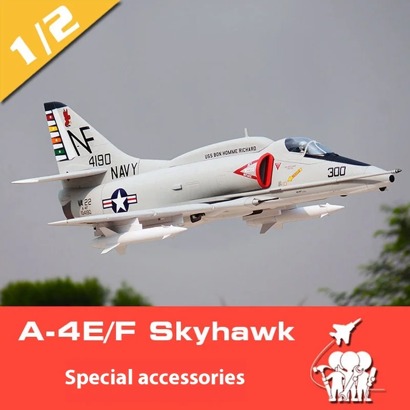 FreFuk80 mm accessoires A-4, Fuselage, ailes principales, couverture antarctique, train d'atterrissage à queue plate, plaque d'assemblage de cockpit, fil d'acier