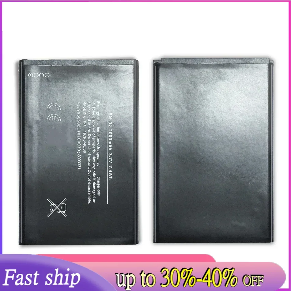 BN-02 BN 02 2000mAh Rechargeable Mobile Phone Battery For Nokia XL/XL 4G RM-1061 RM-1030 RM-1042 Battery