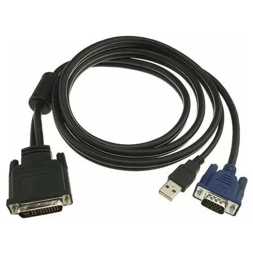 Platoon 1.8 Meters DVI DVI 30 + 5 VGA USB M1 Cable DVI M1-Da (30 + 5) pin