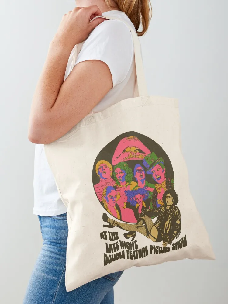 

Double feature Tote Bag tote men cloth woman personalized custom