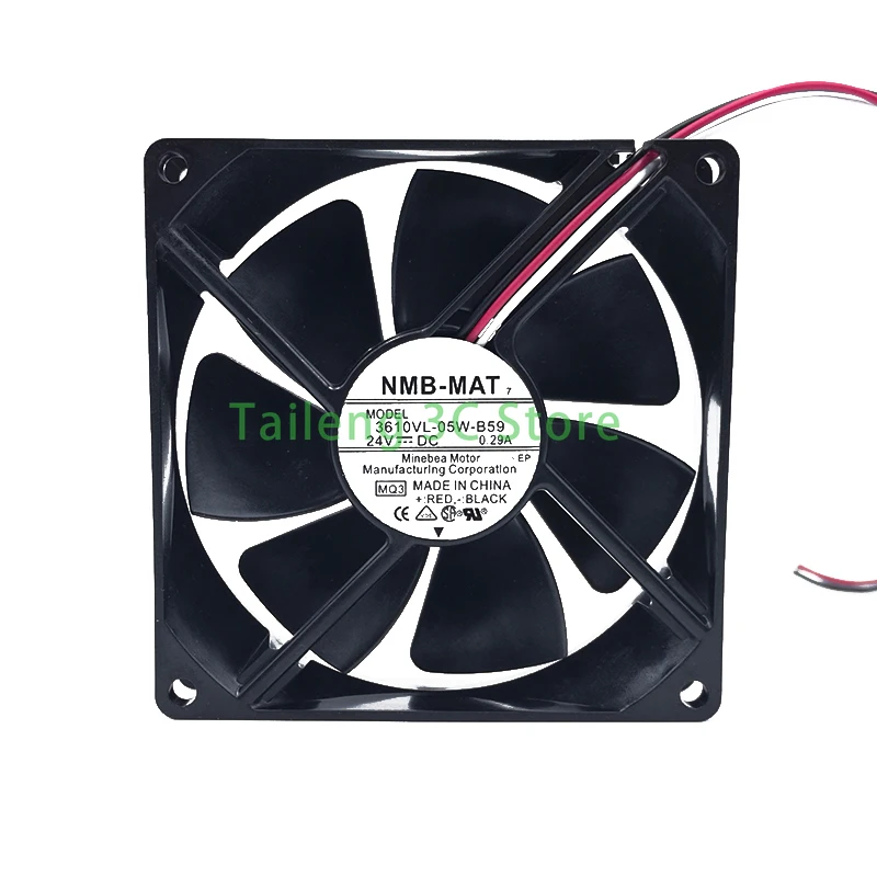 

92mm Axial Fan for NMB 3610VL-05W-B59 24V 0.29A 9025 Axial Flow Fan for Converter Cooling