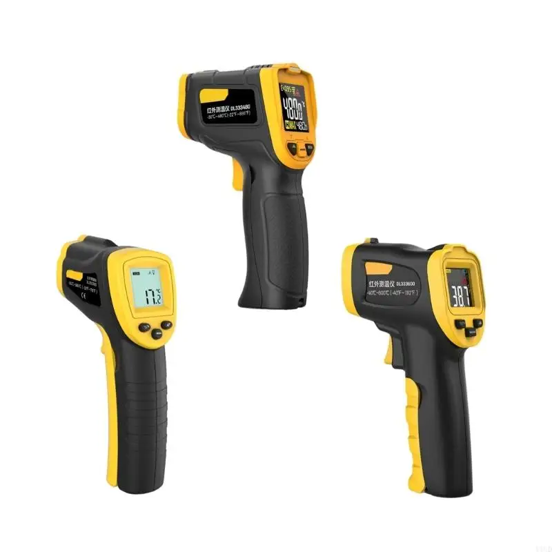 High Precise Contactless Ultrared Temperature Guns for Kitchen Barbecue and Mechanical Inspection Professional Use
