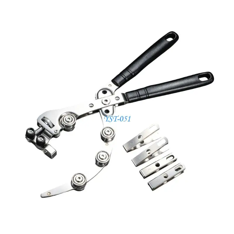 E15A Professional Metal Tree Ringing Pliers Comfortable Grip Girdling Instrument For Precise Stripping And Easy Gardening Work