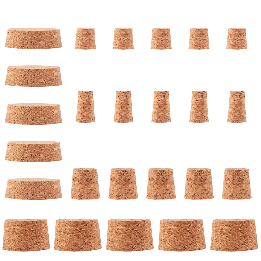 

30 Pcs Cork Stoppers Cork Stoppers Bottle Sealing Cover for Home Restaurant Bottle Stopper Bottle Plug