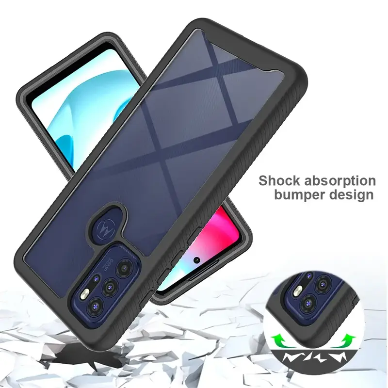 360 Protect Front Back Capa for Motorola Moto G60 Crystal Case Bumper Armor Motoroloa G60 G30 G20 G10 G 60 G31 G41 G51 G71 Funda - Image 4