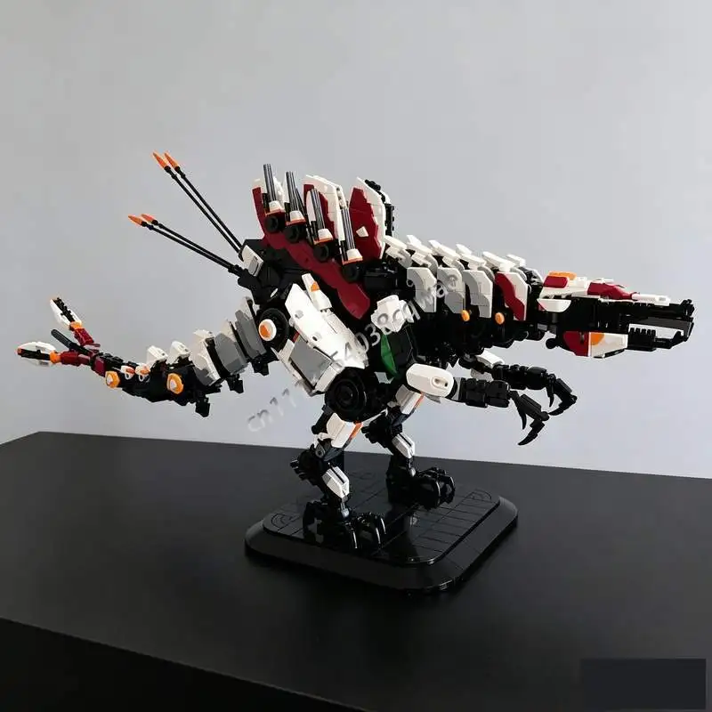 3343 Parts Giant Sci-Fi Mechanical Beast MOC Model Custom Puzzle DIY Creative Assembly Educational Collectible Toy Blocks Gifts