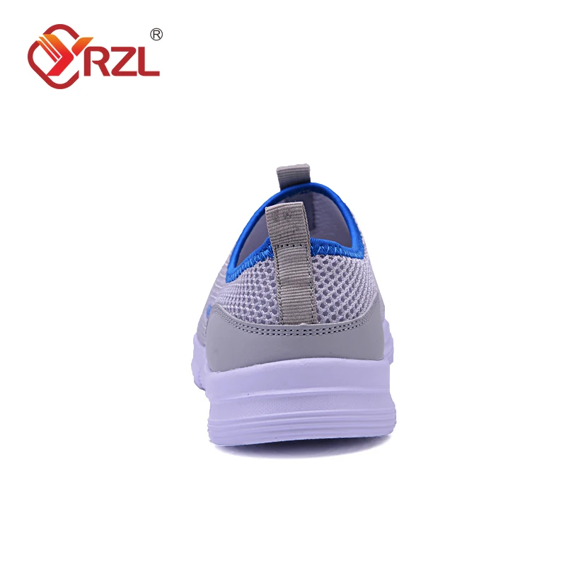 YRZL Lightweight Men Casual Shoes Breathable Slip on Women Men Sneakers Anti-slip Unisex Flats Outdoor Walking Shoes Size 36-47