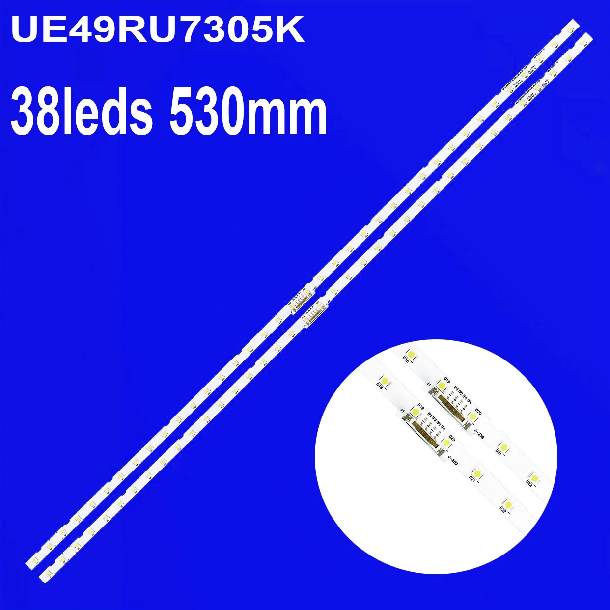 

Светодиоды для UA49RU7400 UE49LS03NAU UE49NU6025 UE49NU7300U UE49NU7670U UE49NU7025 UE49NU7100U UE49RU7300K UE49RU7472 UN49NU7100AG
