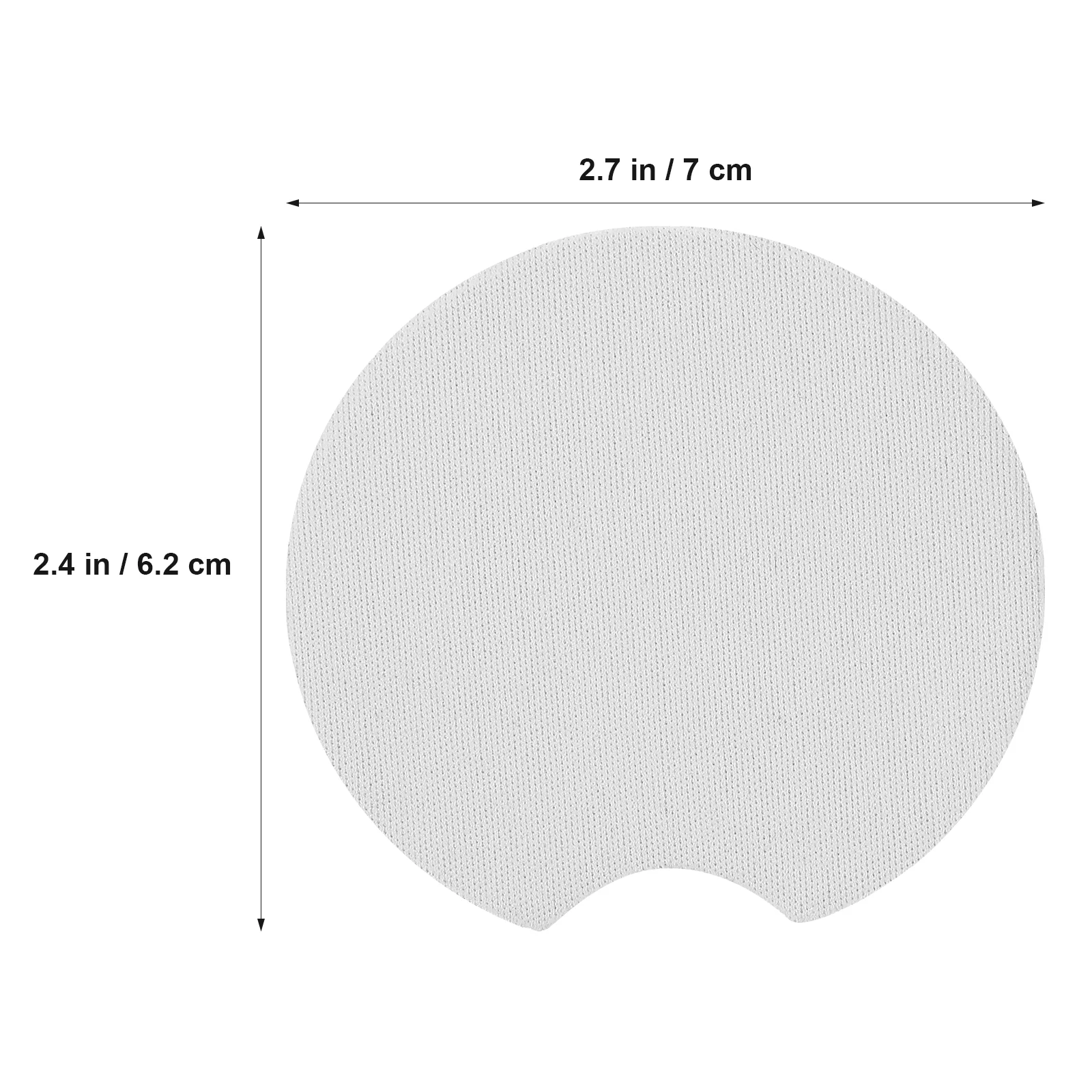 36 Pcs Car Miss Cars Thermal Transfer Blank Coasters Neoprene Sublimation Strong Material Waterproof Anti