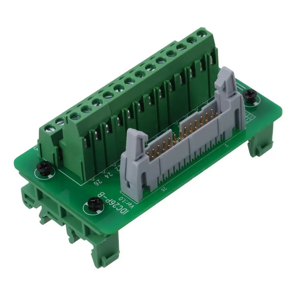 26Pin Terminal Block Adapter Durable PLC Interface IDC26P Terminal Board Terminal Block Connector