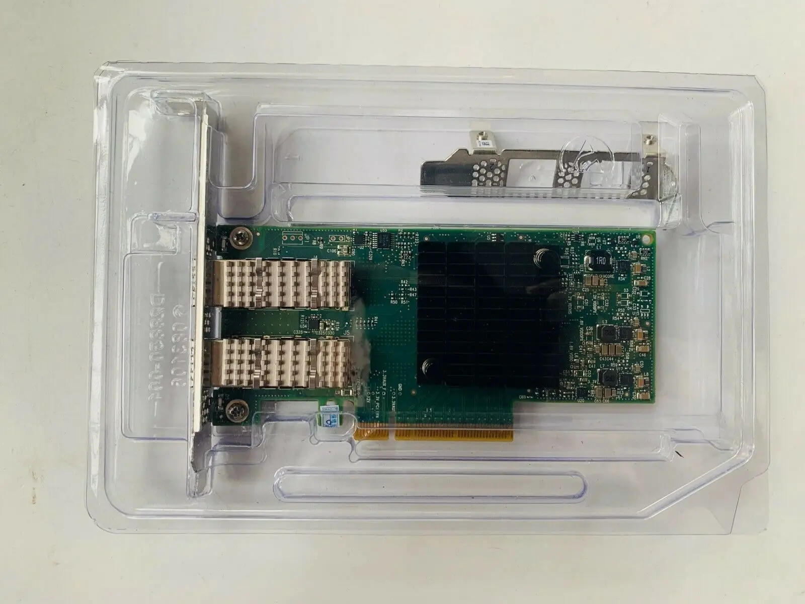 Mellanox CX4121A MCX4121A-XCAT ConnectX-4 10กิกะบิตอีเธอร์เน็ตการ์ด PCI E 3.0