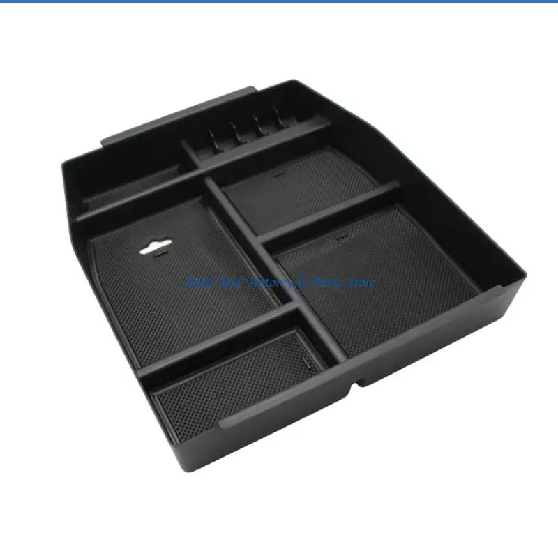 P9FD Center Console Armrest Storage Box Container Withstand Daily Use And Maintain Neatness Suitable for F150 Truck
