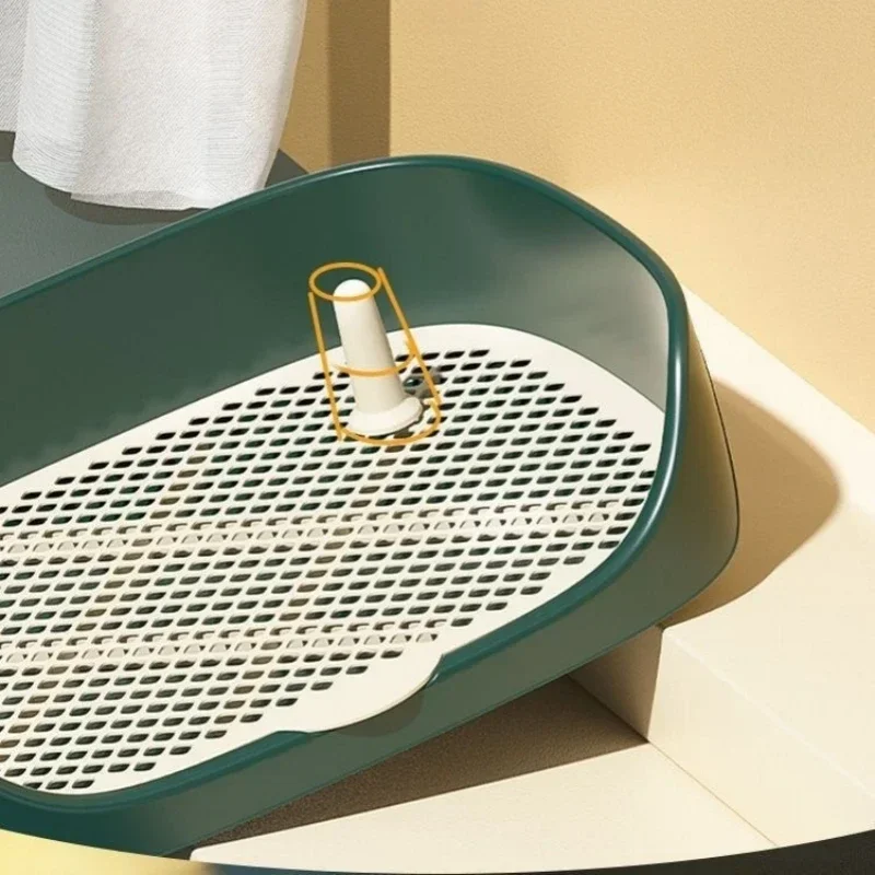 Pet Toilet Training Toilet for Small Dogs Cats Portable Dog Training Toilet Puppy Pad Holder Tray Pet Supplies Indoor Dog Potty view 6