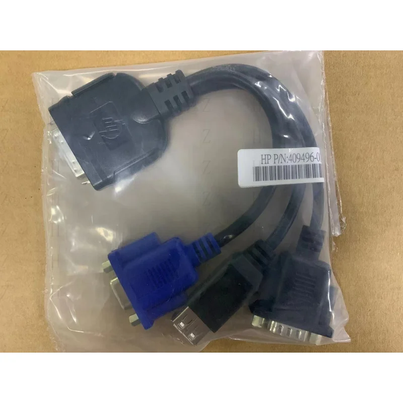 H para HP 409496-001 Cable de diagnóstico SUV de E/S locales SPS-CA 4 C3000 SPN:416003-001