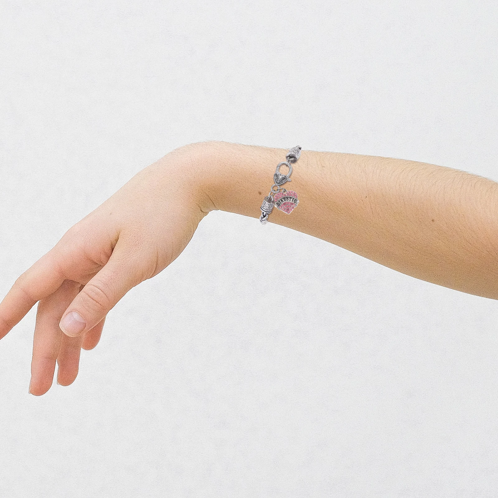 Rhinestone bracelet for women, girls delicate charm exquisite jewelry gift