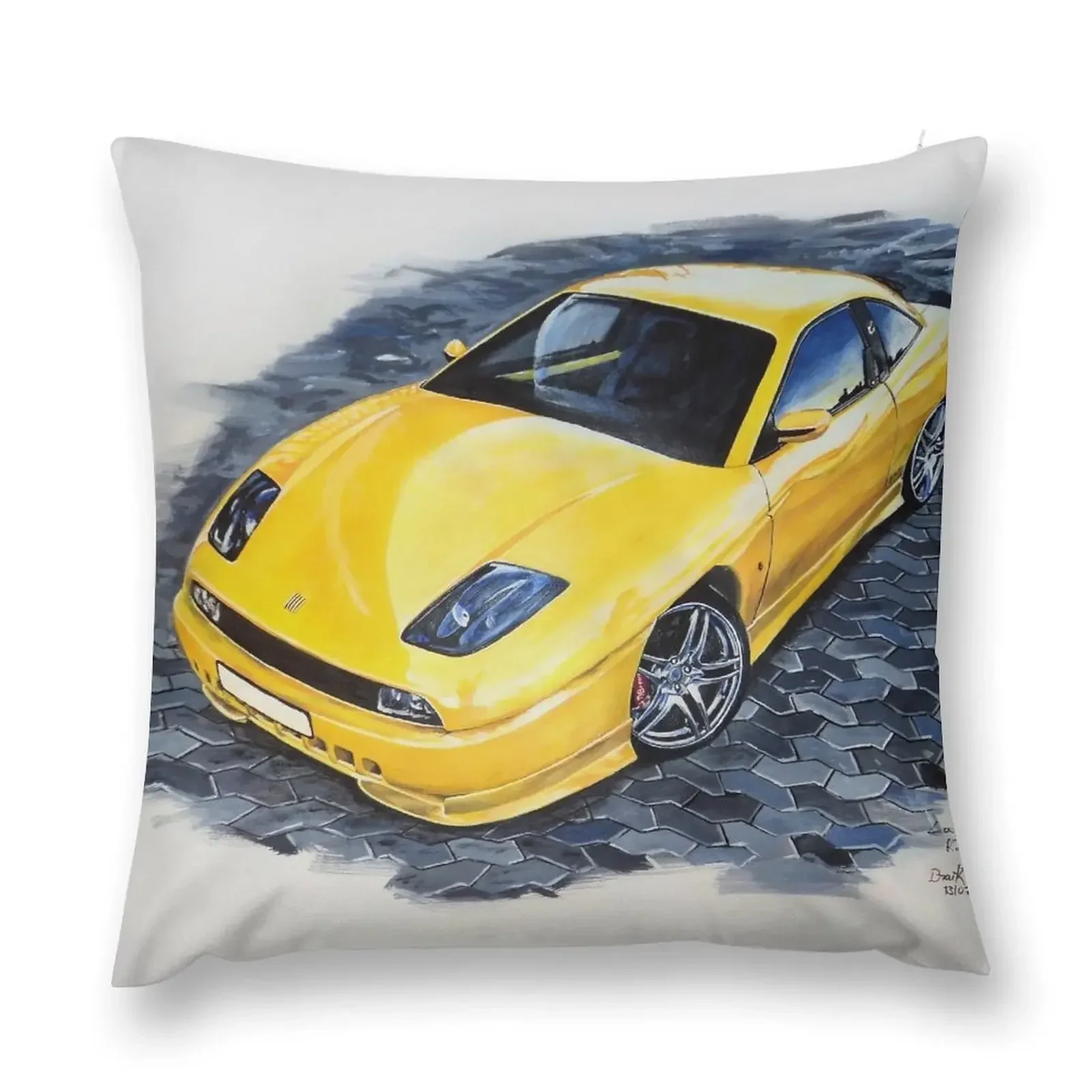 Fiat coupe Throw Pillow Sofa Cushion Cover Luxury Sofa Cushions pillow