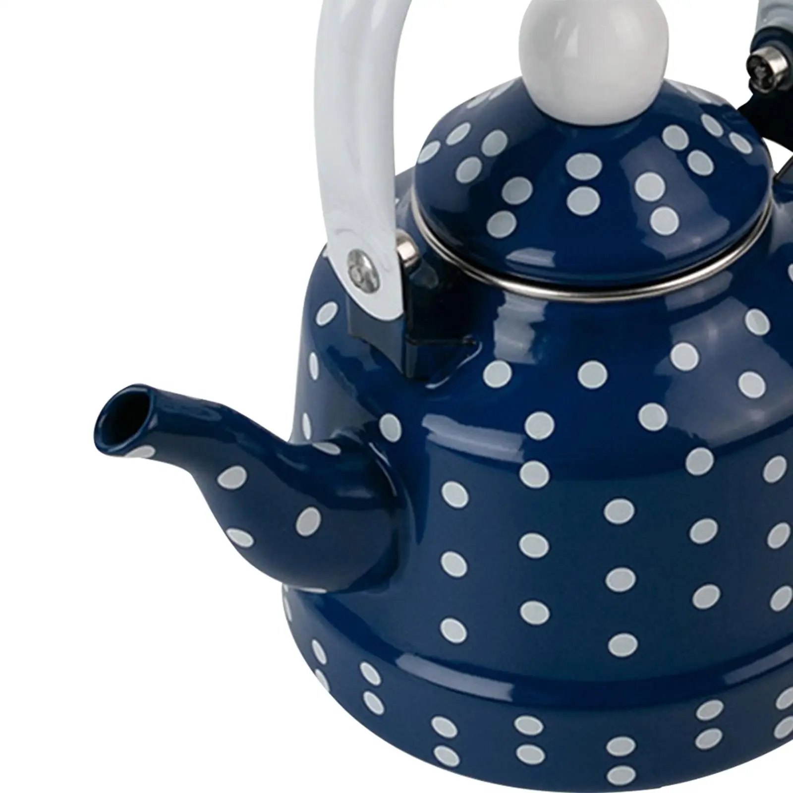 Modern Enamel Teapot for Electric Cooktop 1.1L Easy to Carry and fast Boiling Hot Water Boiling Pot for Stoves