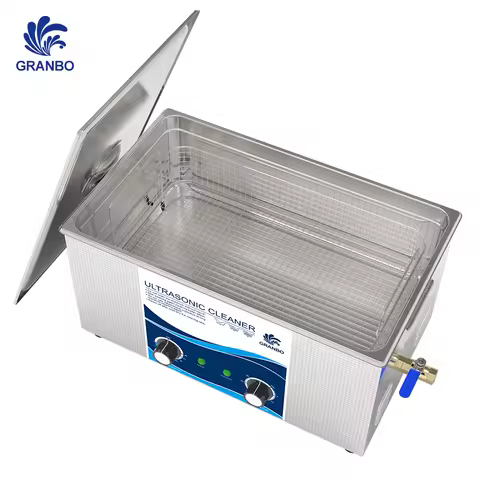 22L Ultrasonic Cleaner 480~900W 40KHz Stainless Steel Ultra Sonic Cleaner Bath for 3D Print Model Auto Parts