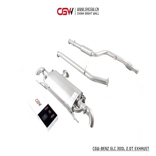 Easy Operating Valve Control System with Accurate Fitment for GLC250 300 2.0T Exhaust Catback
