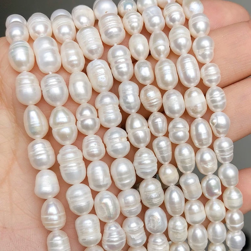 Natural Freshwater Pearl Beads High Quality Irregular Shape 2-10mm Punch Loose Beads for Jewelry Making DIY Necklace Bracelet