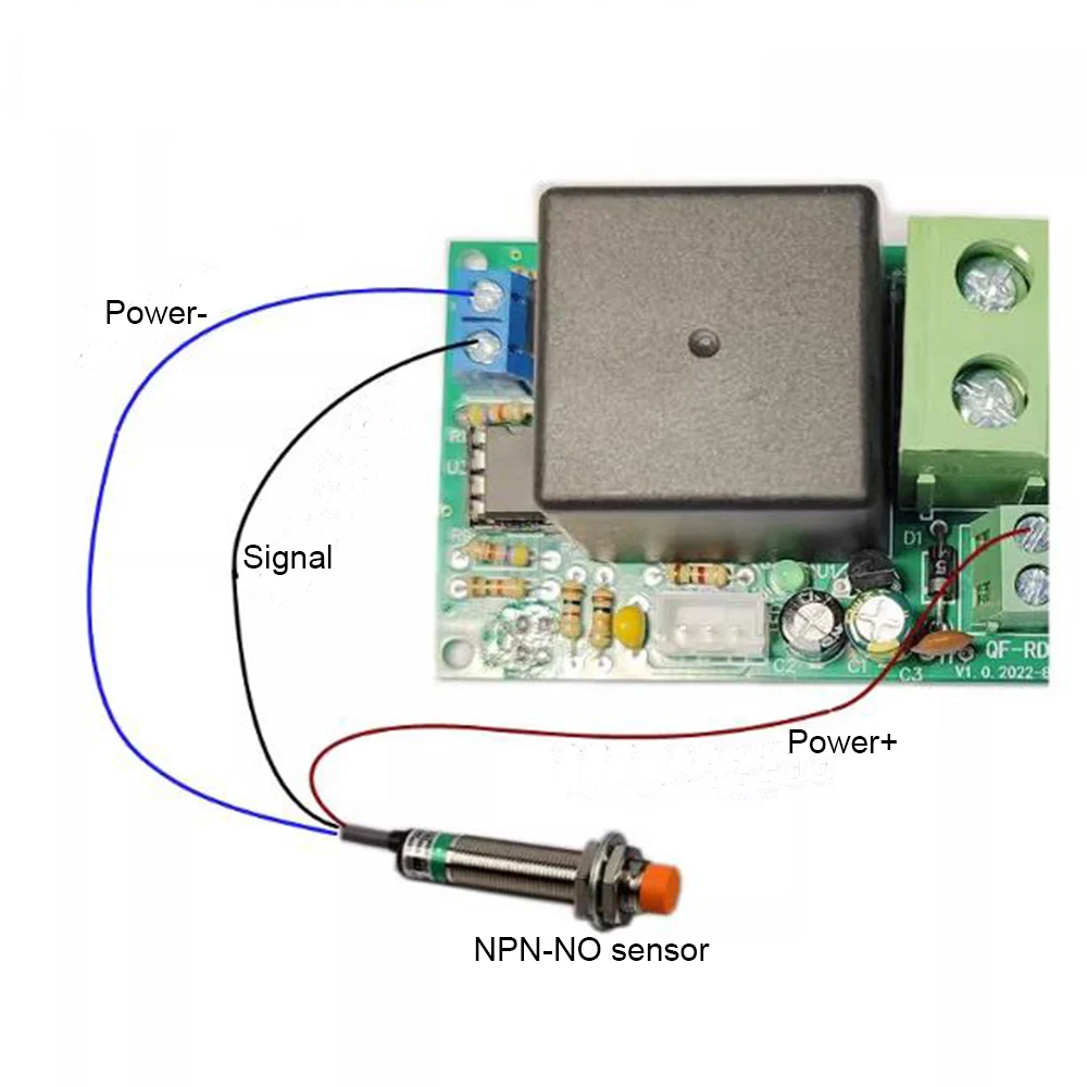 Taidacent 80A รถแรงดันสูง12V 24V รีเลย์โมดูล pengatur waktu tunda เวลาทริกเกอร์ตั้งเวลาหน่วงเวลารีเลย์โมดูลปิดรถ