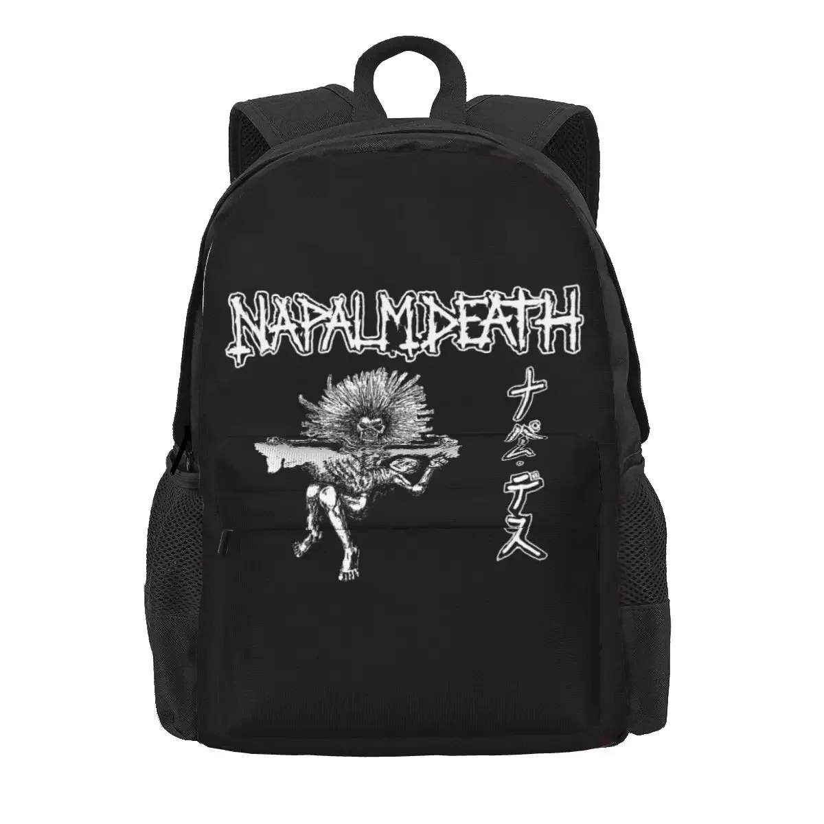 Napalm Death Split Punk Crust Grindcore Thrash Metal Bands Large Capacity Backpack Foldable Shopping Bag