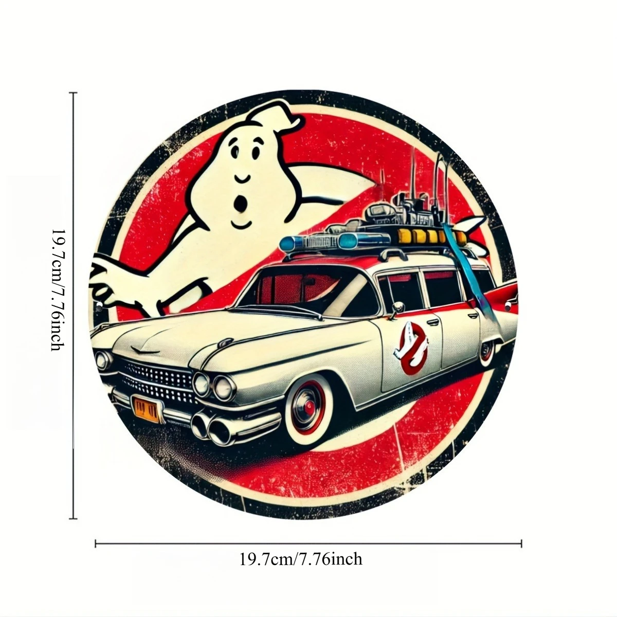 2D Flat Vintage Wooden Wall Art - Classic Movie Themed Home, Dorm, Garage Decor, Suitable