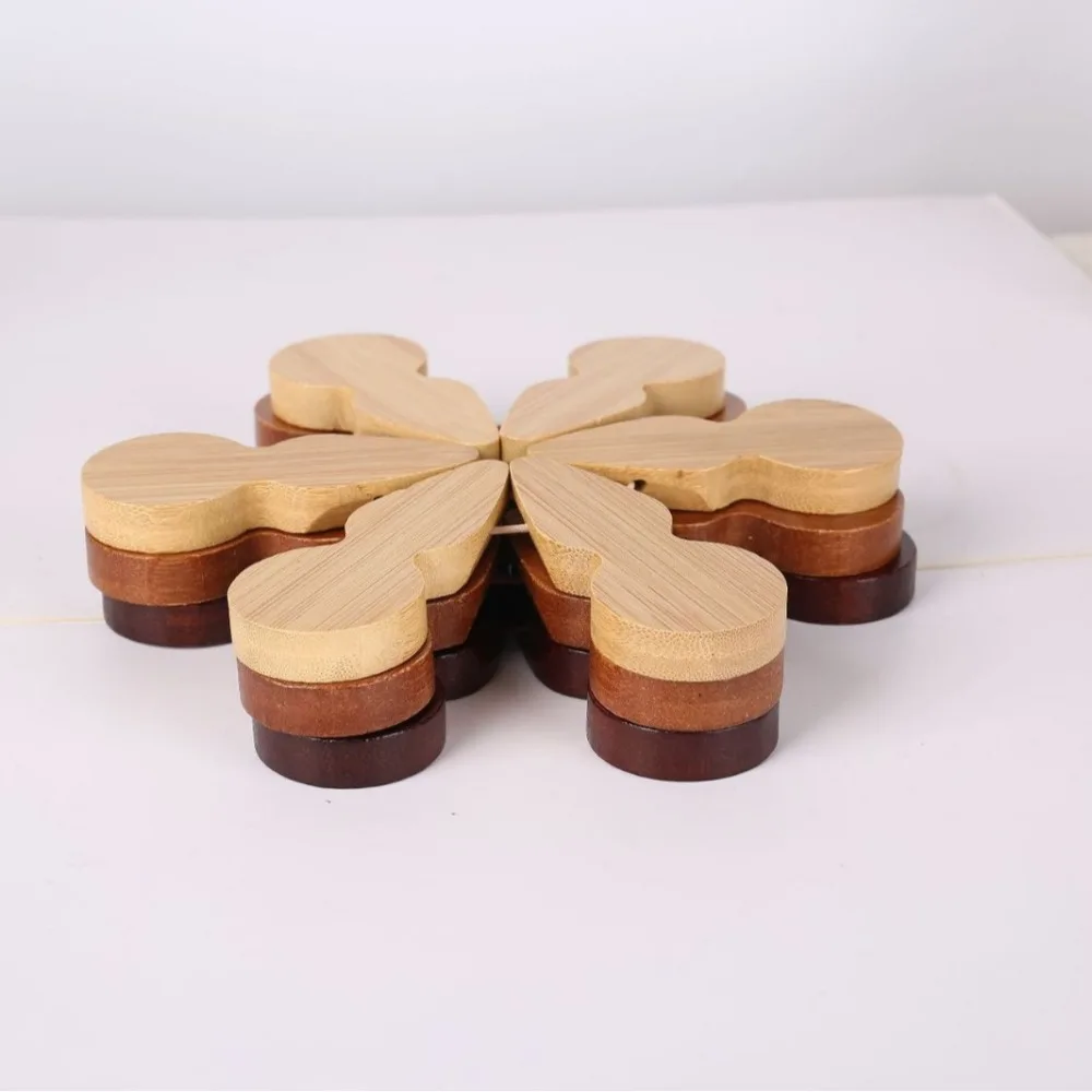 

Складные подставки для рождественской елки, противоожоговые, нескользящая изоляционная подставка для посуды, бытовой термостойкий держатель для кастрюль, обеденный стол