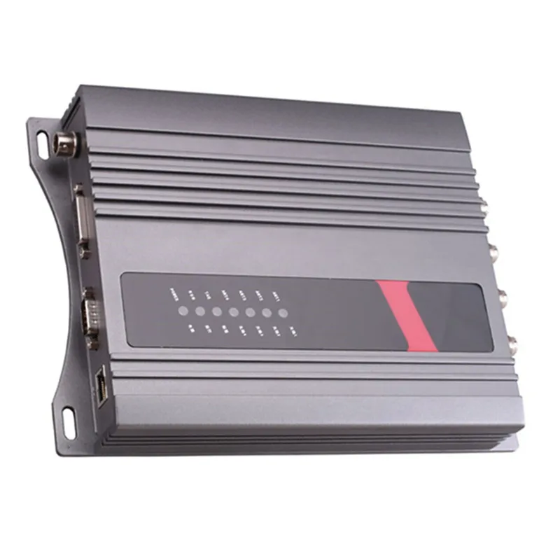 4 ports UHF RFID Fixed Reader 860-960Mhz with cheap price, RFID Reader support protocol ISO18000 6C/6B Tag  for Warehouse