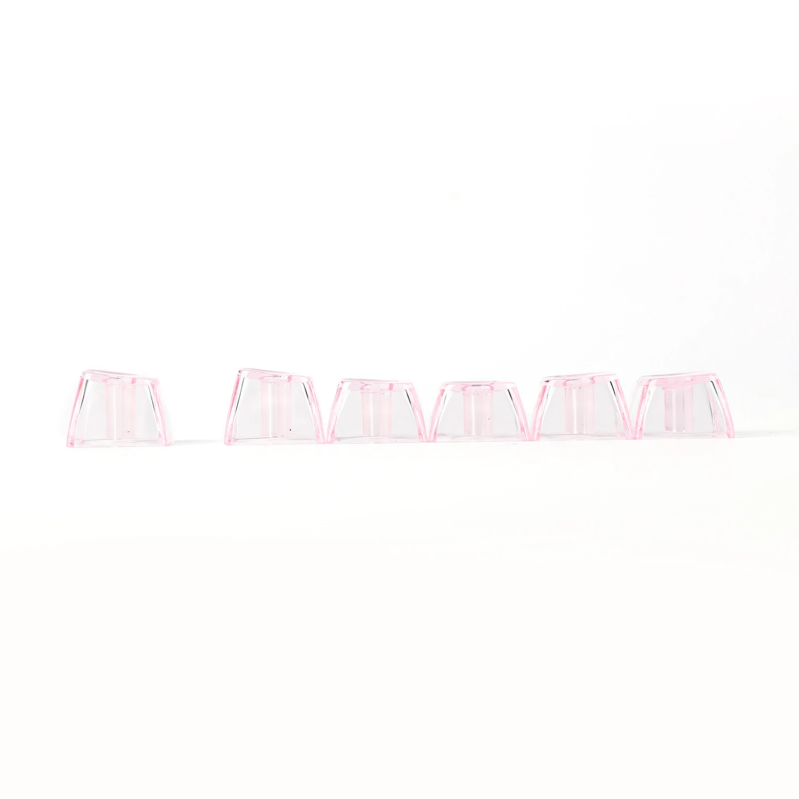 Produk Baru KiiBOOM Transparan PC Keycaps Custom Keycaps Jerman 146 Keys Transparent Double Shot Pbt Keycaps Mini Keyboard