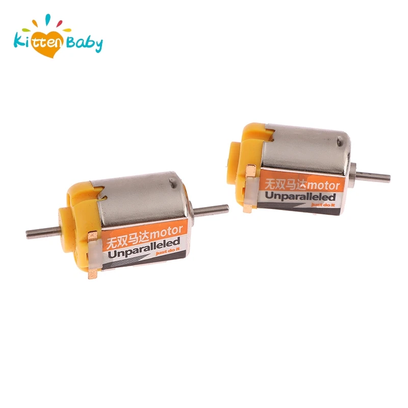 1Pcs Mini 4WD Racing Car Model Toy Motor High Speed Strong Magnetic Toy Car DIY Motors 3V 66000RPM Electric Machinery Tool