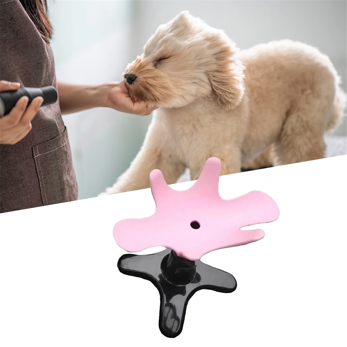 ABXHH Dog Grooming Beauty Fixed Table Base Frame Adjustable Removable Grooming Fixing Table Metal Universal Pet Bath Fixer A
