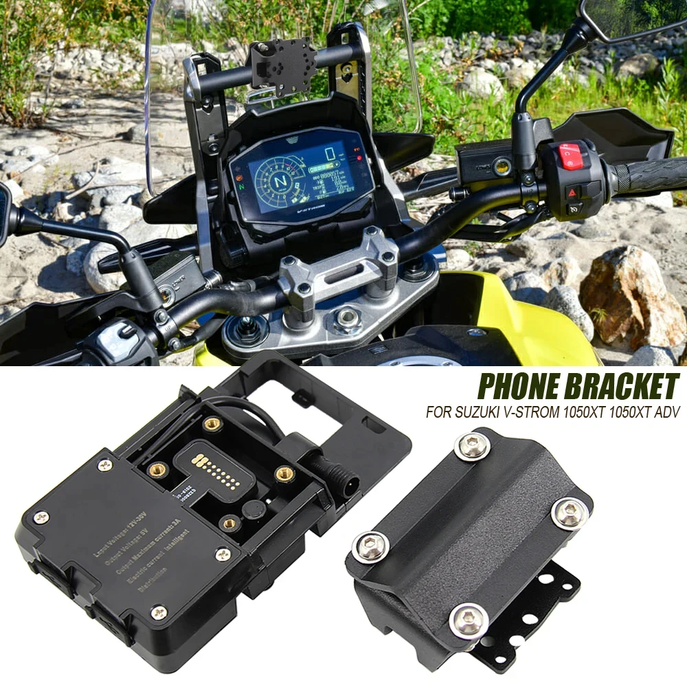 

For Suzuki V-Strom 1050A 1050XT vstrom dl1050a DL1050XT Navigation Bracket Windscren Bracket Mount Smartphone GPS Holder