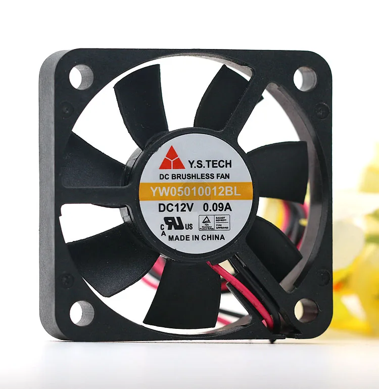 

Ultra Quiet For Y.S Tech Yw05010012bl 5010 12v 0.09a Storage Battery Charger Fan