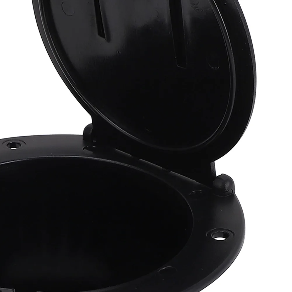 

2 комплекта, 50 амперных кабелей, люки для электрических кабелей для автофургонов с винтами, черные люки для кабелей, круглые люки для электрических кабелей, прицепа