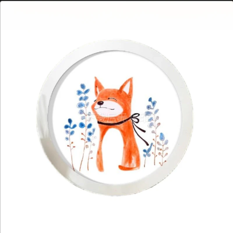 Simple circular photo frame 6 inches, 7, 8, 10, 12, 14, 16, 18, 20 inches, hanging wall picture frame, without painting core
