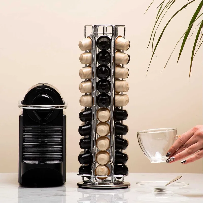 

Rotatable coffee capsules Suitable for nespresso Millet Sumida River Capsule Storage Wholesale
