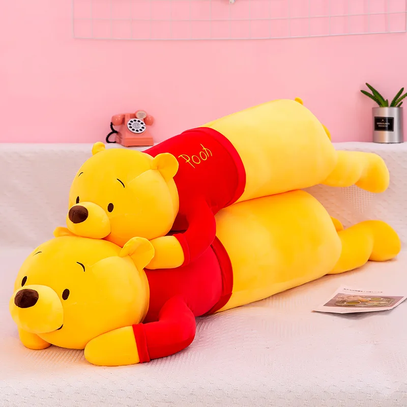 80/100 Cm Party Stijl Winnie De Poeh Knuffel Leuke Lange Zacht Speelgoed Meisje Slapen Kussen Kinderen gift