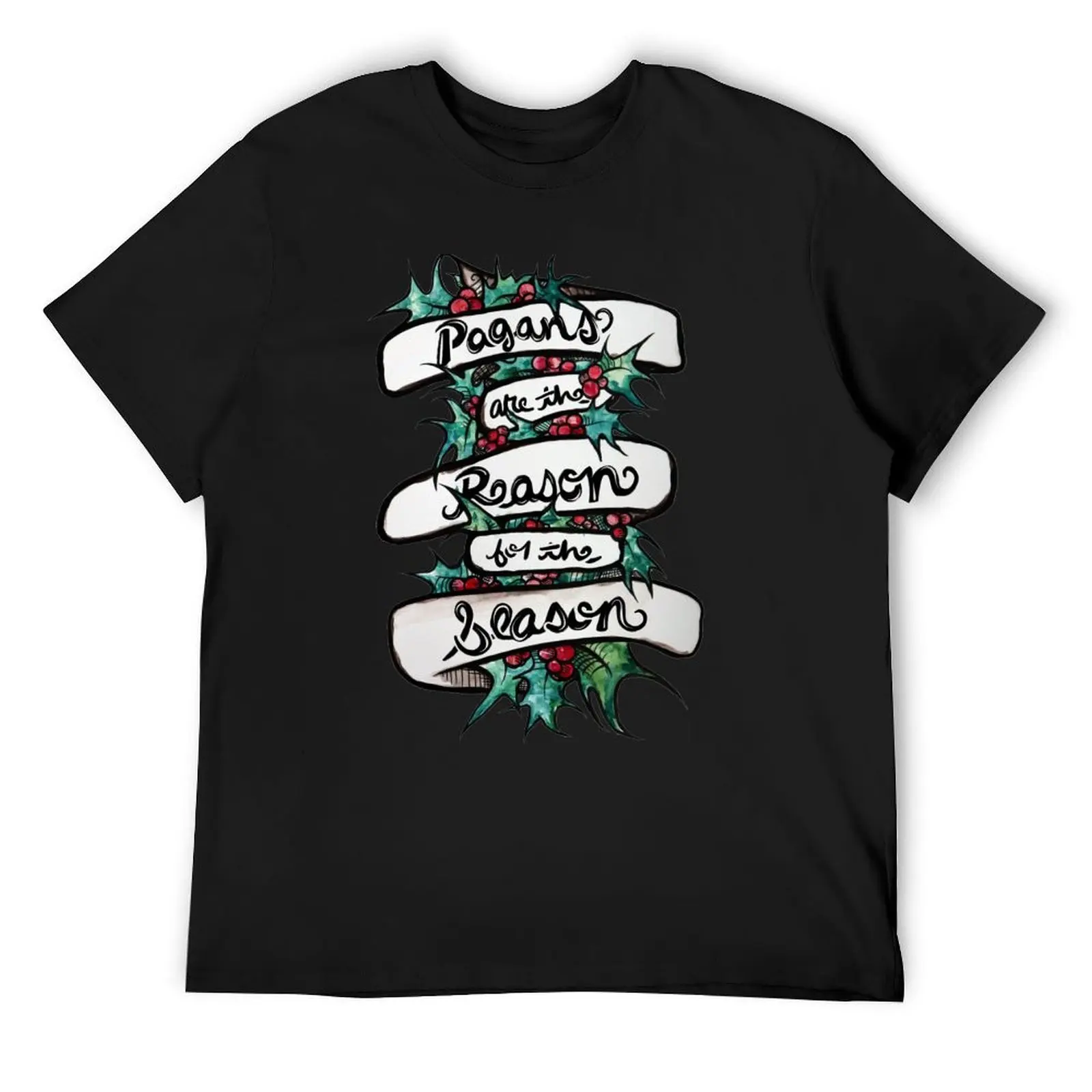 Pagans are the reason for the season T-Shirt vintage clothes tops oversizeds plus sizes funny t shirts for men