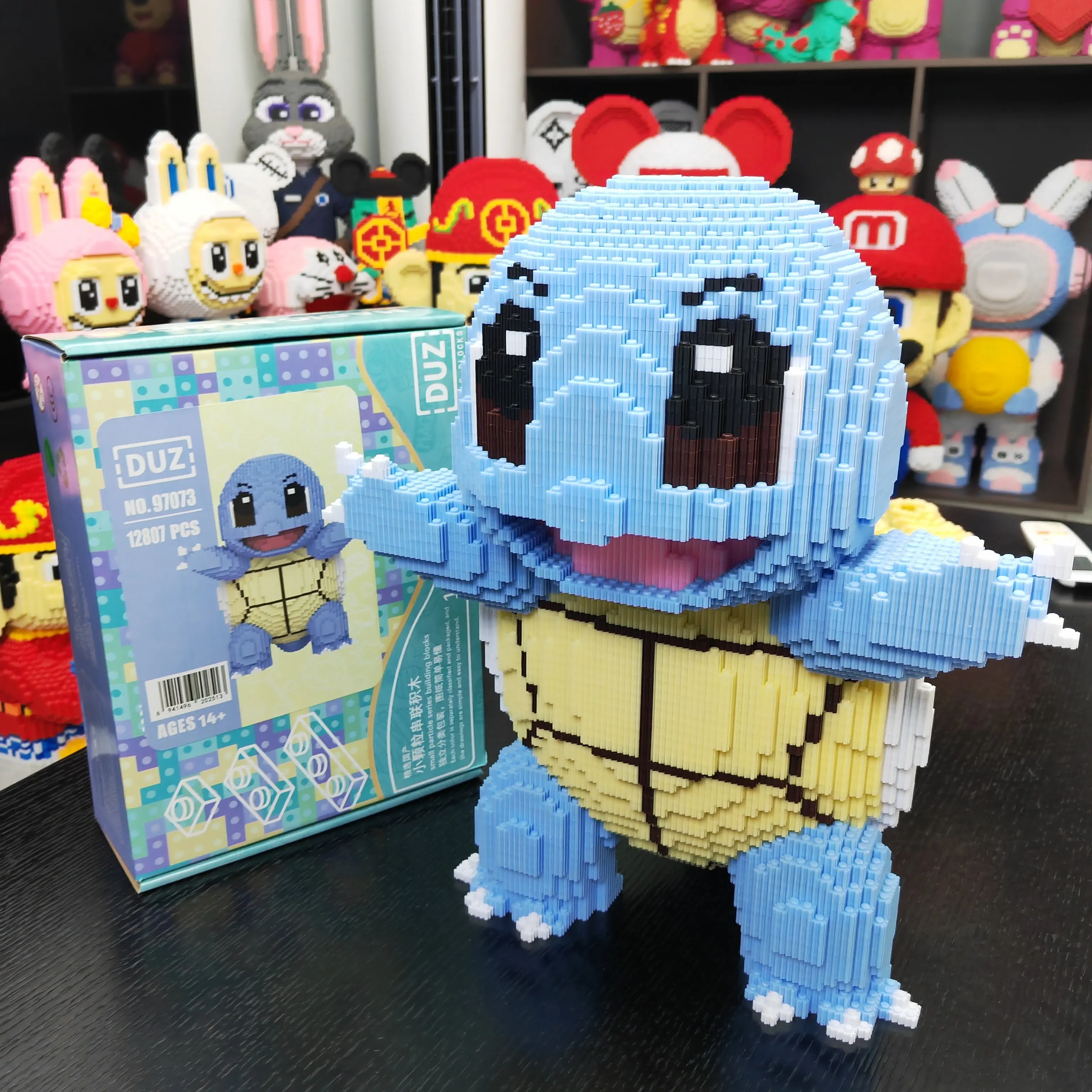 

Конструктор Покемон 42 см: Бульбазавр и Чармандер, 3D-модель для сборки, мини-фигурки из блоков для домашнего декора