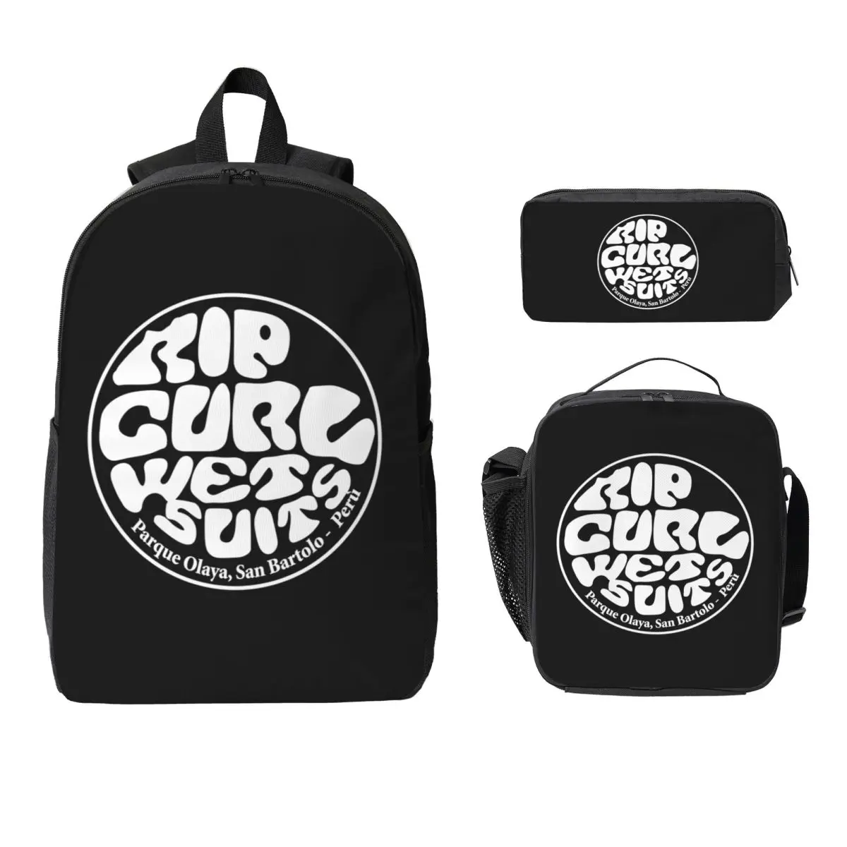 

Best Selling Rip Curl Wet Suits Backpack Boys Girls BookBag School Bag Laptop Shoulder Bags 3ps Insulated Lunch Bag Pencil Case